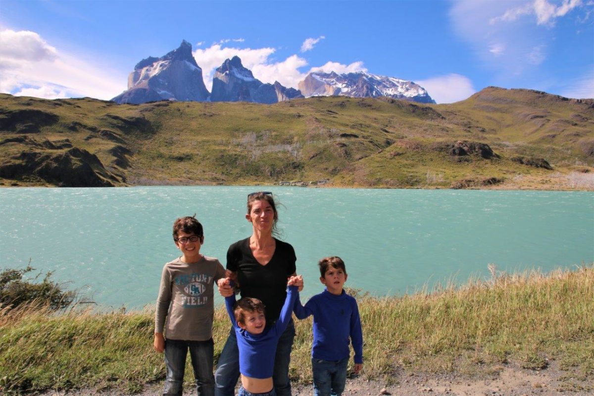 Torres del Paine et ses lacs, les cheveux au vent