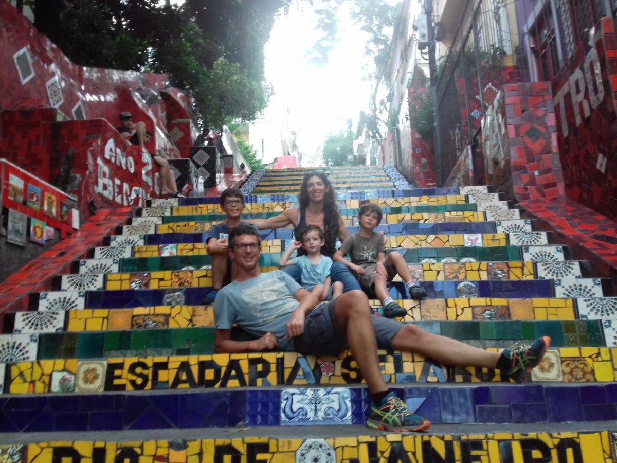 Retour à Rio de Janeiro. Lapa et Escalier Selaron