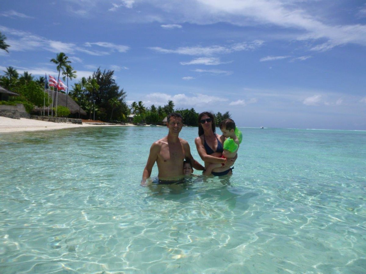 Arrivée à Bora Bora et plage Matira